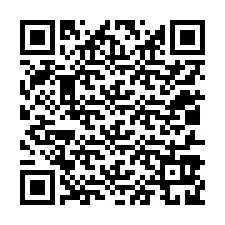 QR код за телефонен номер +12017929814