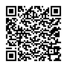 QR-код для номера телефона +12017934829