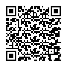 QR kód a telefonszámhoz +12017934926