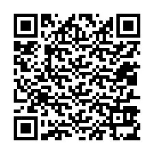 QR kód a telefonszámhoz +12017935857