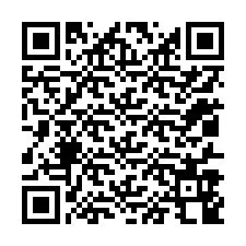 QR код за телефонен номер +12017948511