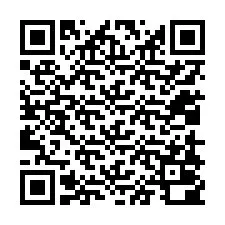 QR-koodi puhelinnumerolle +12018000143