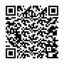 QR код за телефонен номер +12018000423