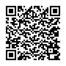 QR код за телефонен номер +12018000596