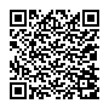 QR-код для номера телефона +12018001384