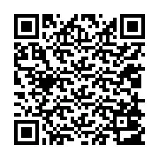 QR-koodi puhelinnumerolle +12018003922