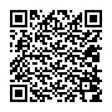 QR Code สำหรับหมายเลขโทรศัพท์ +12018004633