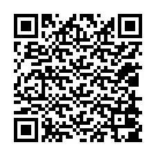 QR код за телефонен номер +12018005869