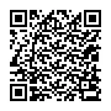 Código QR para número de teléfono +12018033155