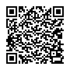 QR-koodi puhelinnumerolle +12018033172