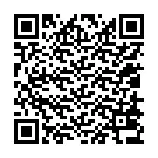 QR Code pour le numéro de téléphone +12018036858