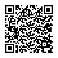 QR kód a telefonszámhoz +12018038616