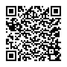 QR-koodi puhelinnumerolle +12018050458