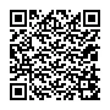 QR kód a telefonszámhoz +12018051145