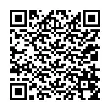 QR-koodi puhelinnumerolle +12018054584