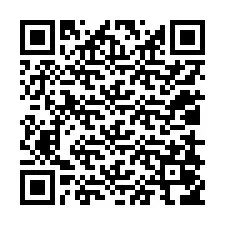 Código QR para número de teléfono +12018056188