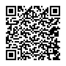 QR kód a telefonszámhoz +12018056257