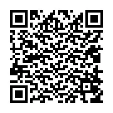 QR код за телефонен номер +12018056612