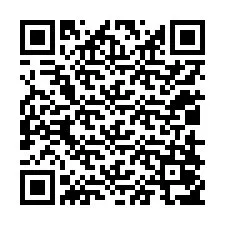 QR-koodi puhelinnumerolle +12018057254