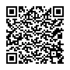 Kode QR untuk nomor Telepon +12018058611