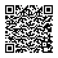 QR-koodi puhelinnumerolle +12018070022