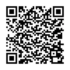 QR-code voor telefoonnummer +12018070348