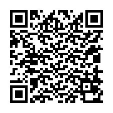 QR kód a telefonszámhoz +12018070410