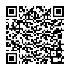 QR код за телефонен номер +12018070864