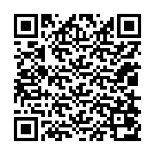 QR-код для номера телефона +12018072195