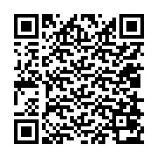 QR-koodi puhelinnumerolle +12018072196