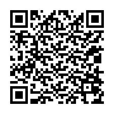 QR код за телефонен номер +12018074350