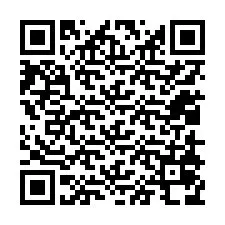 QR код за телефонен номер +12018078857