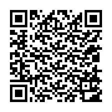 QR код за телефонен номер +12018102914