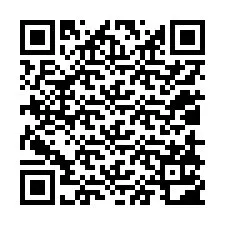 QR код за телефонен номер +12018102918