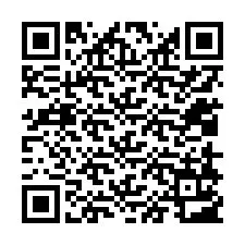 QR kód a telefonszámhoz +12018103443