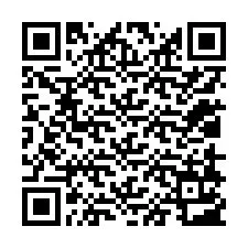 QR-koodi puhelinnumerolle +12018103449