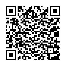 Código QR para número de teléfono +12018103450