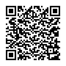 QR код за телефонен номер +12018103452