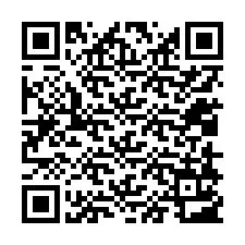 QR-koodi puhelinnumerolle +12018103453