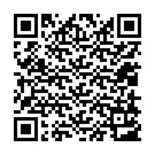 QR-код для номера телефона +12018103457