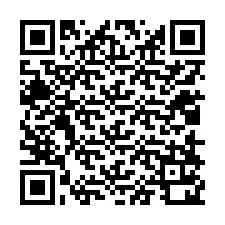 QR код за телефонен номер +12018120212