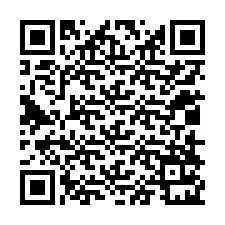 QR-код для номера телефона +12018121650