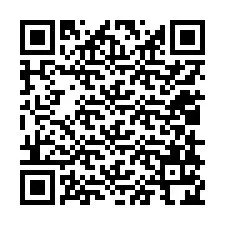 QR код за телефонен номер +12018124576