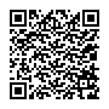 QR-код для номера телефона +12018126744