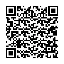 Kode QR untuk nomor Telepon +12018129112