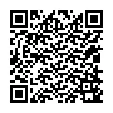 QR-koodi puhelinnumerolle +12018141261