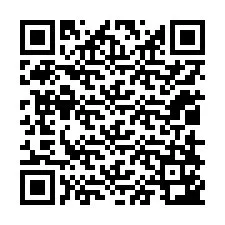 Kode QR untuk nomor Telepon +12018143255