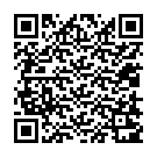 QR код за телефонен номер +12018201143