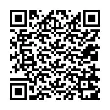 QR-code voor telefoonnummer +12018201887