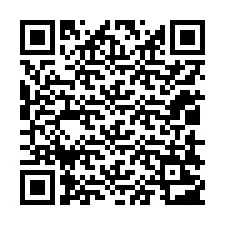 QR kód a telefonszámhoz +12018203455